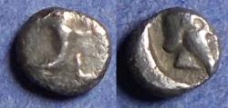 Ancient Coins - Cilicia, Uncertain city Circa 400-350 BC, Silver Tetartemorion