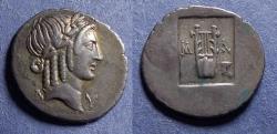 Ancient Coins - Lycian League, Masikytes 27-20 BC, Silver Hemidrachm