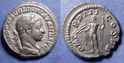 Ancient Coins - Roman Empire, Severus Alexander 222-235, Silver Denarius