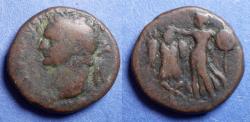 Ancient Coins - Judaea, Domitian 81-96, Bronze AE23