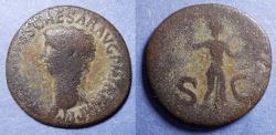 Ancient Coins - Roman Empire, Claudius 41-54, Bronze Aes