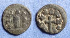 Ancient Coins - Axum, Joel Circa 600 AD, Bronze AE12
