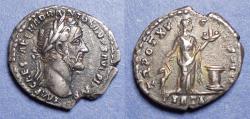 Ancient Coins - Roman Empire, Antoninus Pius 138-161, Silver Denarius