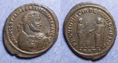 Ancient Coins - Roman Empire, Diocletian - Retirement Struck 309, Bronze Follis