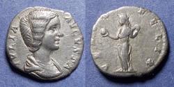 Ancient Coins - Roman Empire, Julia Domna 193-217, Silver Denarius