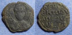 World Coins - Crusader Antioch, Tancred (Regent) 1101-3, 1104-12, Bronze Follis