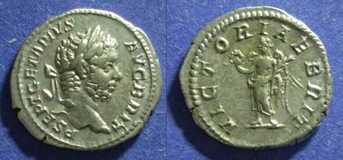 Ancient Coins - Roman Empire, Geta (as Augustus) 198-212, Denarius