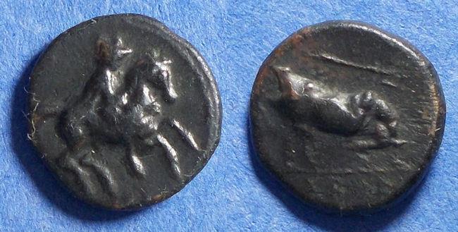 Ancient Coins - Krannon, Thessaly Circa 350 BC, AE14