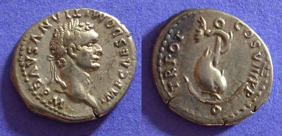Ancient Coins - Domitian 81-96AD Denarius