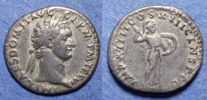 Roman Empire, Domitian 98-117, Silver Denarius | Roman Imperial Coins