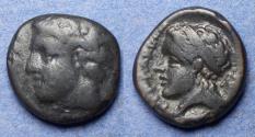 Ancient Coins - Thessaly, Gryton 340-320 BC, Bronze Trichalkon