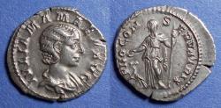 Ancient Coins - Roman Empire, Julia Mamaea 222-235, Silver Denarius