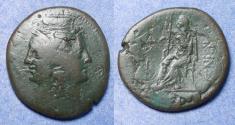 Ancient Coins - Bruttium, Rhegion 215-211 BC, Bronze Pentonkion