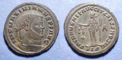 Ancient Coins - Roman Empire, Maximianus 286-305, Silvered bronze Follis