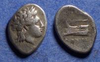 Ancient Coins - Bithynia, Kios 350-300 BC, Silver Hemidrachm