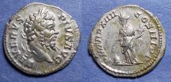 Ancient Coins - Roman Empire, Septimius Severus 193-211, Silver Denarius