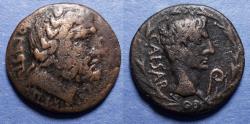 Ancient Coins - Syrtica, Sabratha, Augustus 27BC-14 AD, Bronze AE30