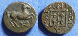 Ancient Coins - Thrace, Maroneia Circa 350 BC, AE15.5