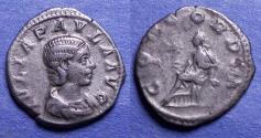 Ancient Coins - Roman Empire, Julia Paula 219-220, Silver Denarius