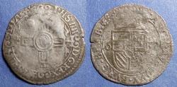 World Coins - Brabant, Philip IV 1621-1665 (1632), Billon Patard