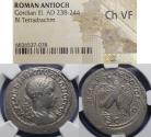 Ancient Coins - Seleucis & Pieria, Antioch, Gordian III 238-244, Billon Tetradrachm