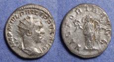 Ancient Coins - Roman Empire, Phillip I 244-9, Silver Antoninianus