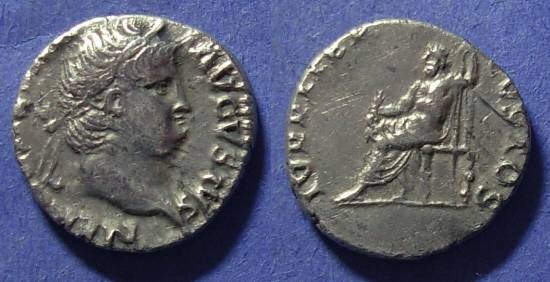 Ancient Coins - Roman Empire, Nero 54-68, Denarius