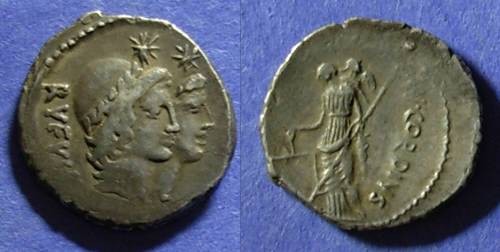 Ancient Coins - Roman Republic, Mn Cordius Rufus 46 BC, Denarius