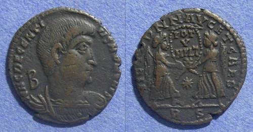Ancient Coins - Roman Empire, Decentius (Caesar) 351-3, Centenionalis