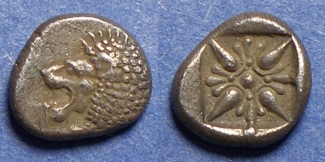 Ionia, Miletos Circa 500 BC, Silver Diobol | Greek Coins