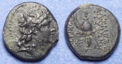 Ancient Coins - Seleucid Kingdom, Tryphon 142-138 BC, AE17