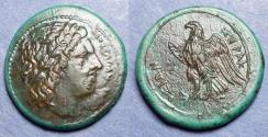 Ancient Coins - Sicily, Syracuse, Hiketas 288-279 BC, Bronze AE23