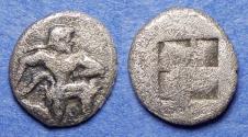 Ancient Coins - Islands off of Thrace, Thasos 510-480 BC, Silver Obol