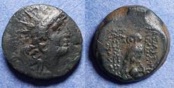 Ancient Coins - Seleucid Kingdom, Antiochos VIII 125-121 BC, AE19