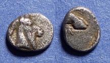 Ancient Coins - Caria, Idyma Circa 420 BC, Silver Hemiobol