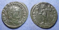 Ancient Coins - Roman Empire, Maximianus 286-305, Bronze Follis