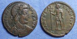 Ancient Coins - Roman Empire, Vetranio 350, Bronze Centenionalis
