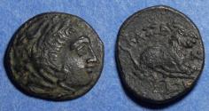 Ancient Coins - Kings of Macedonia, Kassander 311-297, Bronze AE17