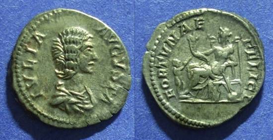 Ancient Coins - Roman Empire, Julia Domna 193-217, Denarius