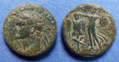 Ancient Coins - Judaea, Domitian 81-96, Bronze AE22