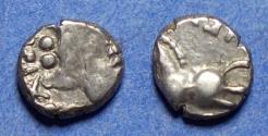 Ancient Coins - Celtic Gaul, Sequani, Togirix Circa 75 BC, Silver Quinarius