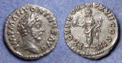 Ancient Coins - Roman Empire, Marcus Aurelius 161-180, Silver Denarius