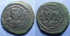 Ancient Coins - Byzantine Empire, Phocas 602-610, Bronze Follis