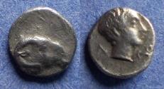Ancient Coins - Caria, Kasolaba 420-400 BC, Hemiobol