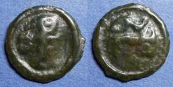 Ancient Coins - Celtic Gaul, Remi 80-20 BC, Potin 20mm