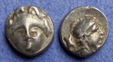 Ancient Coins - Pisidia, Selge 350-300 BC, Silver Obol