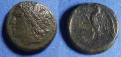 Ancient Coins - Sicily, Syracuse, Hiketas 288-79, AE24