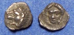 Ancient Coins - Satraps of Caria, Hekatomnos 395-353 BC, Silver Tetartemorion