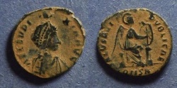 Ancient Coins - Roman Empire, Eudoxia 400-404, AE3