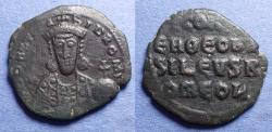 Ancient Coins - Byzantine Empire, Constantine VII 913-959, Bronze Follis